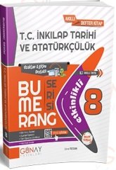 Günay 8. Sınıf TC İnkılap Tarihi ve Atatükçülük Bumerang Soru Bankası Günay Yayınları