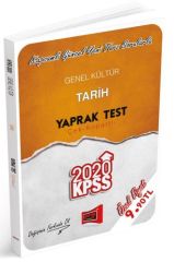 Yargı 2020 KPSS Tarih Yaprak Test Çek Kopartlı Yargı Yayınları