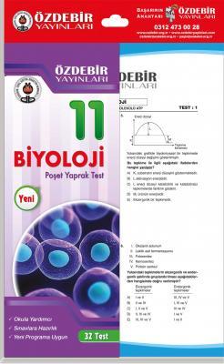 Özdebir 11.Sınıf Biyoloji Yaprak Test Özdebir Yayınları