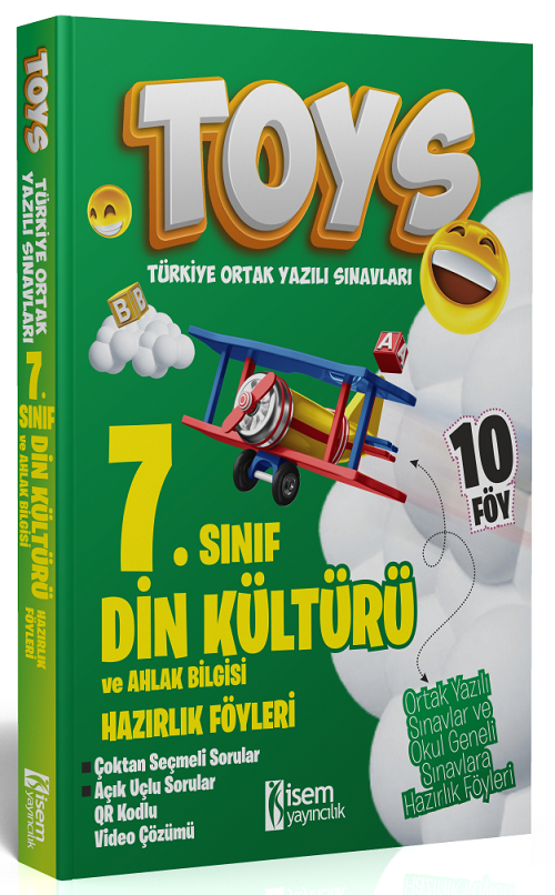 İsem 7. Sınıf Din Kültürü ve Ahlak Bilgisi TOYS Hazırlık Föyleri İsem Yayıncılık