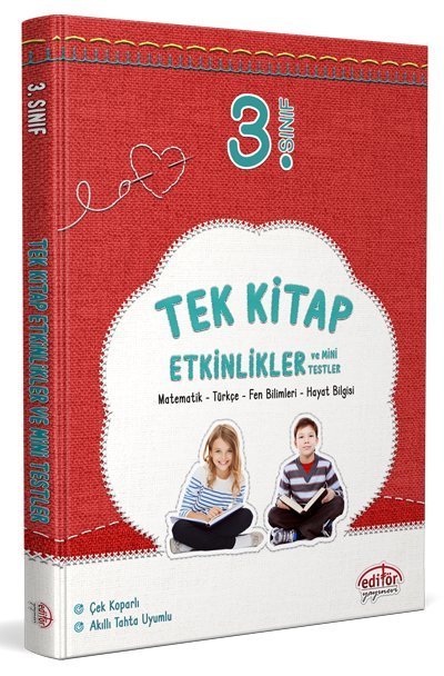 Editör 3. Sınıf Tek Kitap Etkinlikler ve Mini Testler Editör Yayınları