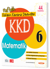 Kurmay ELT 6. Sınıf Matematik KKD Haftalık Kazanım Kavrama Denemeleri Kurmay ELT Yayınları