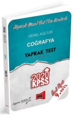 Yargı 2020 KPSS Coğrafya Yaprak Test Çek Kopartlı Yargı Yayınları