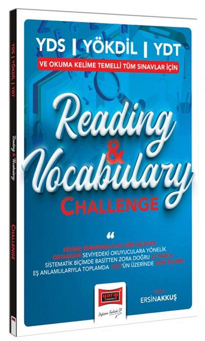 Yargı YDS YÖKDİL YDT Reading And Vocabulary Challenge - Ersin Akkuş Yargı Yayınları