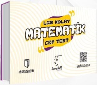 Karekök 9. Sınıf Matematik Kolay Cep Test Karekök Yayınları