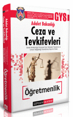 Pegem 2018 GYS Ceza ve Tevkifevleri ÖĞRETMENLİK Hazırlık Kitabı Pegem Akademi Yayınları