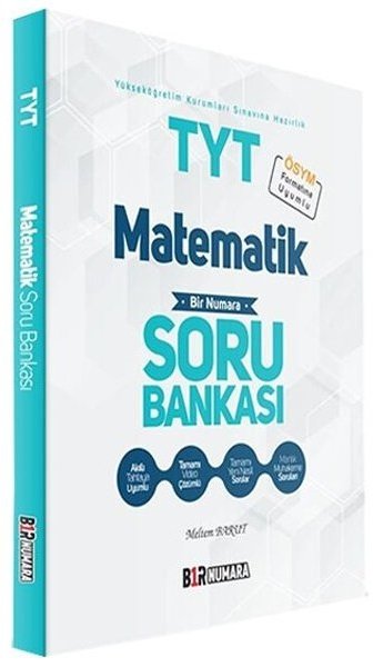 Bir Numara YKS TYT Matematik Soru Bankası Bir Numara Yayınları