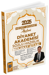 Dizgi Kitap 2025 Hedef Diyanet Akademisi Sözlü Hazırlık Mülakat Kitabı - Ufuk Yıldırım Dizgi Kitap Yayınları