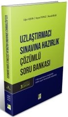 Adalet Uzlaştırmacı Sınavına Hazırlık Çözümlü Soru Bankası 3. Baskı - Burak Bilge, Uğur Aşkın, Veysel Topuz Adalet Yayınevi