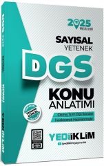 Yediiklim 2025 DGS Prestij Sayısal Yetenek Konu Anlatımı Yediiklim Yayınları