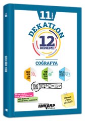 Ankara Yayıncılık 11. Sınıf Coğrafya Dekatlon 12 Deneme Ankara Yayıncılık