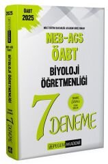 Pegem 2025 ÖABT MEB-AGS Biyoloji Öğretmenliği 7 Deneme Çözümlü Pegem Akademi Yayınları