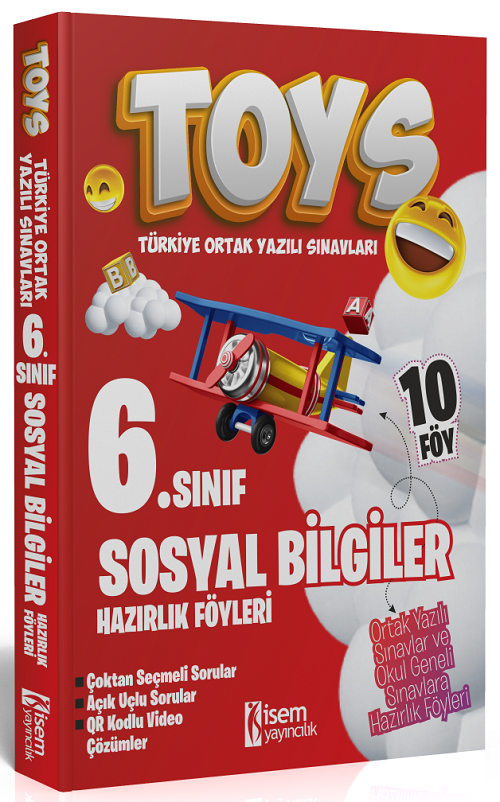 İsem 6. Sınıf Sosyal Bilgiler TOYS Hazırlık Föyleri İsem Yayıncılık