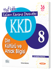 Kurmay ELT 8. Sınıf Din Kültürü ve Ahlak Bilgisi KKD Haftalık Kazanım Kavrama Denemeleri Kurmay ELT Yayınları