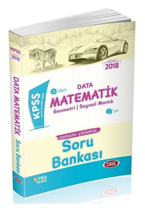 Data 2018 KPSS Matematik Soru Bankası Çözümlü Data Yayınları