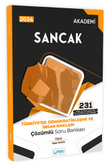 İlken 2024 Kaymakamlık Türkiyede Demokratikleşme ve İnsan Hakları Sancak Soru Bankası Çözümlü - Alper Akgül İlken Yayıncılık