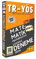 Tasarı TR-YÖS Matematik 40x10 Deneme Video Çözümlü Tasarı Yayınları