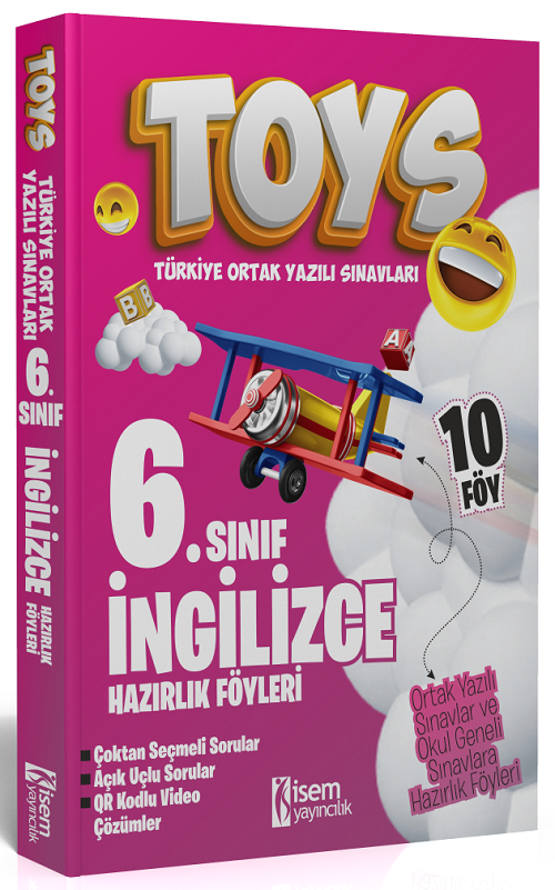 İsem 6. Sınıf İngilizce TOYS Hazırlık Föyleri İsem Yayıncılık