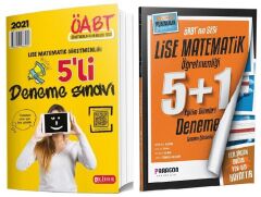 SÜPER FİYAT - Lider + Paragon ÖABT Lise Matematik 5+5 Deneme 2 li Set Lider + Paragon Sınav Yayınları