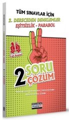 SÜPER FİYAT - Benim Hocam 2. Dereceden Denklemler-Eşitsizlik-Parabol 2 Soru 2 Çözüm Fasikülü - Pragmatik Serisi Benim Hocam Yayınları