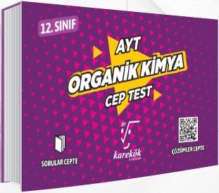 Karekök YKS AYT Oraganik Kimya Cep Test Karekök Yayınları