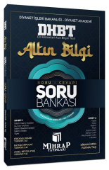 Mihrap DHBT Altın Bilgi Soru Cevap Soru Bankası Mihrap Yayınları