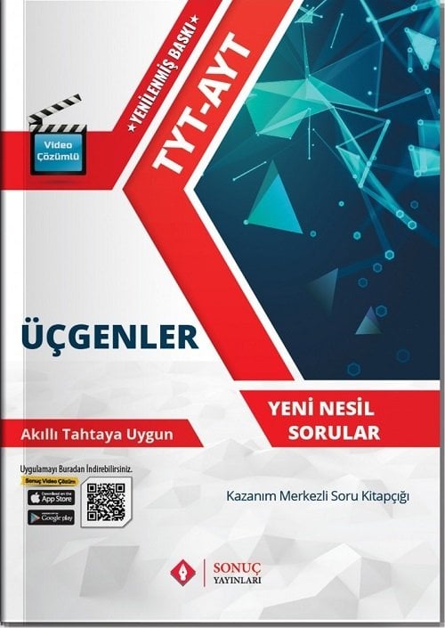 Sonuç YKS TYT AYT Üçgenler Soru Bankası Sonuç Yayınları