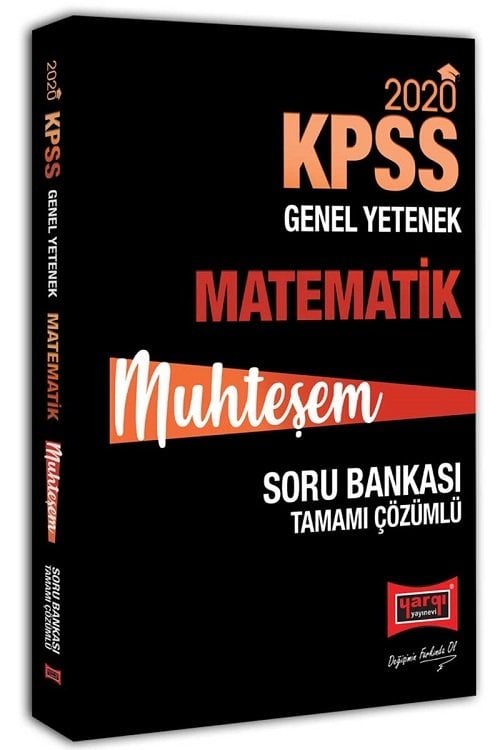 Yargı 2020 KPSS Matematik Muhteşem Soru Bankası Çözümlü Yargı Yayınları