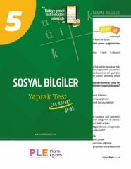 Birey PLE 5. Sınıf Sosyal Bilgiler 32 Yaprak Test Birey Yayınları