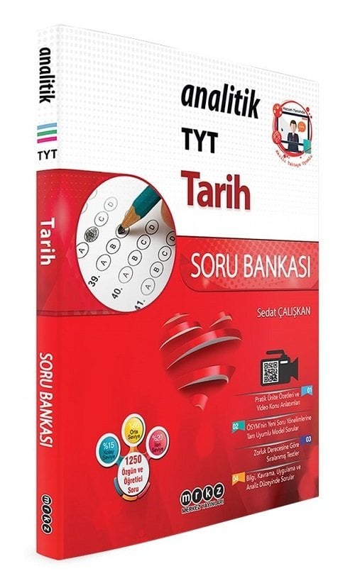 Merkez YKS TYT Tarih Analitik Soru Bankası Merkez Yayınları