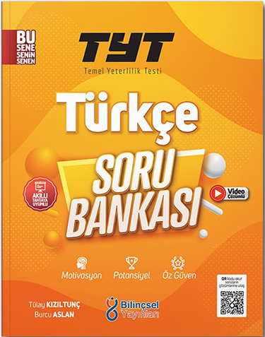 Bilinçsel YKS TYT Türkçe Soru Bankası Bilinçsel Yayınları