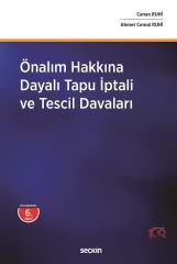 Seçkin Önalım Hakkına Dayalı Tapu İptali ve Tescil Davaları 6. Baskı - Canan Ruhi, Ahmet Cemal Ruhi Seçkin Yayınları