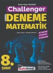 Kafadengi 8. Sınıf Matematik Challenger Sarmal 12 Deneme Kafadengi Yayınları