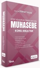 Temsil KPSS A Grubu Muhasebe Konu Anlatımlı 9. Baskı - Ferhat Yıldız Temsil Yayınları