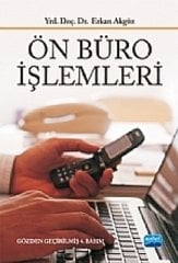 Nobel Ön Büro İşlemleri - Erkan Akgöz Nobel Akademi Yayınları