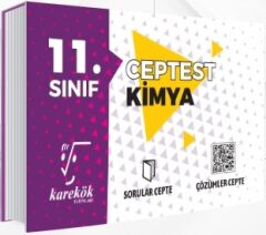 Karekök 11. Sınıf Kimya Cep Test Karekök Yayınları