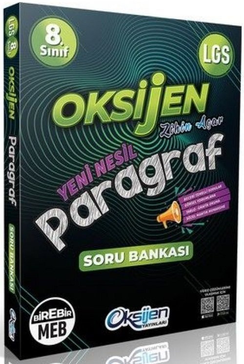 Oksijen 8. Sınıf Paragraf Oksijen Soru Bankası Oksijen Yayınları