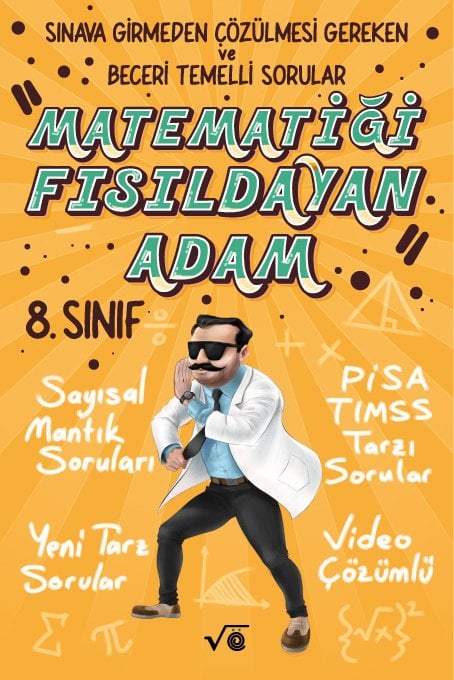 Matematiği Fısıldayan Adam 8. Sınıf Matematik Soru Bankası Video Çözümlü