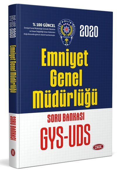 Data 2020 GYS ÜDS Emniyet Genel Müdürlüğü Soru Bankası Görevde Yükselme Data Yayınları