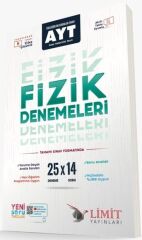 Limit YKS AYT Fizik 25x14 Denemeleri Limit Yayınları