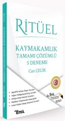 Temsil Kaymakamlık Ritüel 5 Deneme Çözümlü 4. Baskı - Can Çelik Temsil Yayınları