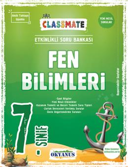 Okyanus 7. Sınıf Fen Bilimleri Classmate Soru Bankası Okyanus Yayınları