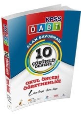 Pelikan 2018 ÖABT Okul Öncesi Öğretmenliği Alan Savunması 10 Çözümlü Deneme Pelikan Yayınları