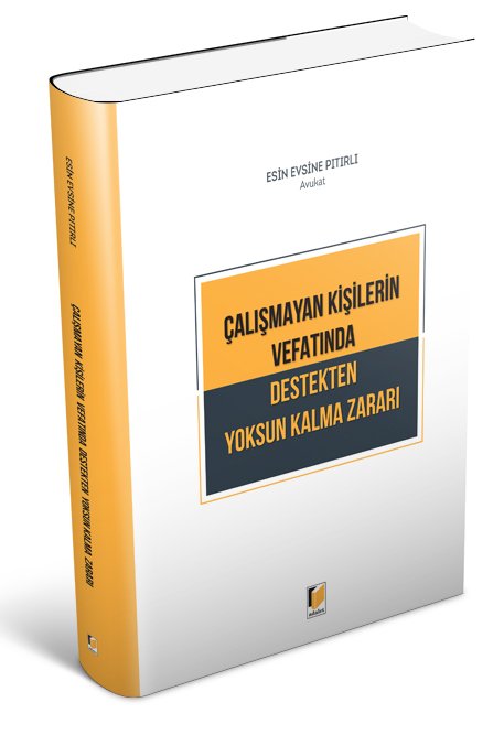 Adalet Çalışmayan Kişilerin Vefatında Destekten Yoksun Kalma Zararı - Esin Evsine Pıtırlı Adalet Yayınevi