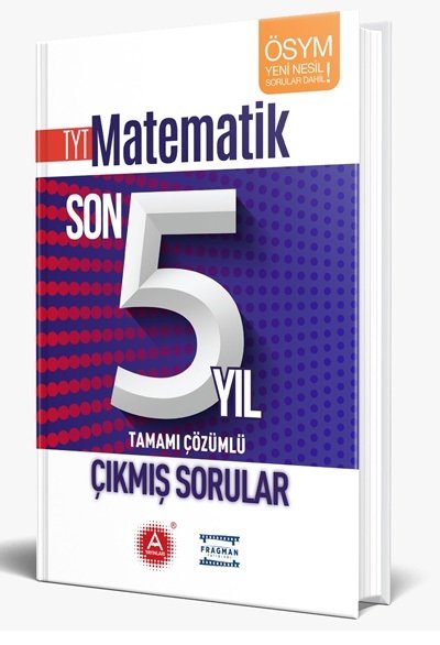 SÜPER FİYAT - A Yayınları YKS TYT Matematik Son 5 Yıl Çıkmış Sorular Çözümlü A Yayınları