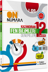 Doğan Akademi 8. Sınıf LGS Fen Bilimleri On Numara Kazandıran 12 Deneme Doğan Akademi