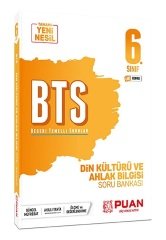 Puan 6. Sınıf Din Kültürü ve Ahlak Bilgisi BTS Soru Bankası Puan Yayınları