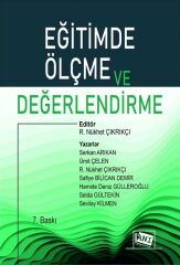 Anı Yayıncılık Eğitimde Ölçme ve Değerlendirme 7. Baskı - R. Nükhet Çıkrıkçı Anı Yayıncılık