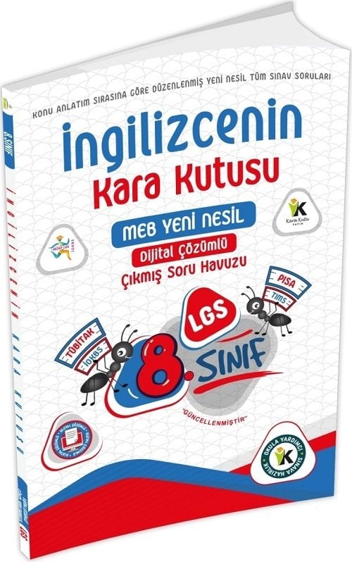 İnformal 8. Sınıf LGS İngilizcenin Kara Kutusu Çıkmış Sorular Soru Bankası Çözümlü İnformal Yayınları