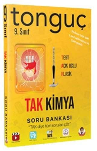 Tonguç 9. Sınıf TAK Kimya Soru Bankası Tonguç Akademi